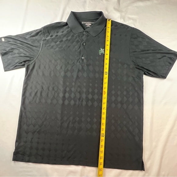 (brand unknown) Playdry -XL -Men’s Golf Shirt -Polo - Black with Diamond Texture - Picture 13 of 14